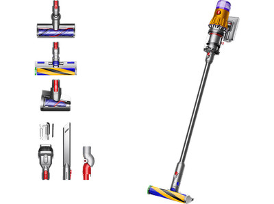 DYSON V12 DETECT SLIM ABSOLUTE (2023), Akkubetrieb, 545 Watt