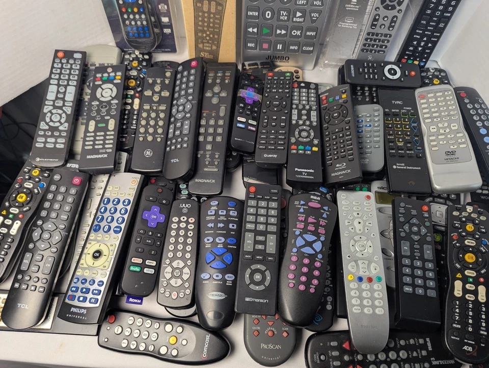 Lot of 75 Remote Controls Panasonic Magnavox Sony RCA Untested, Cleaned - Image 2 of 4