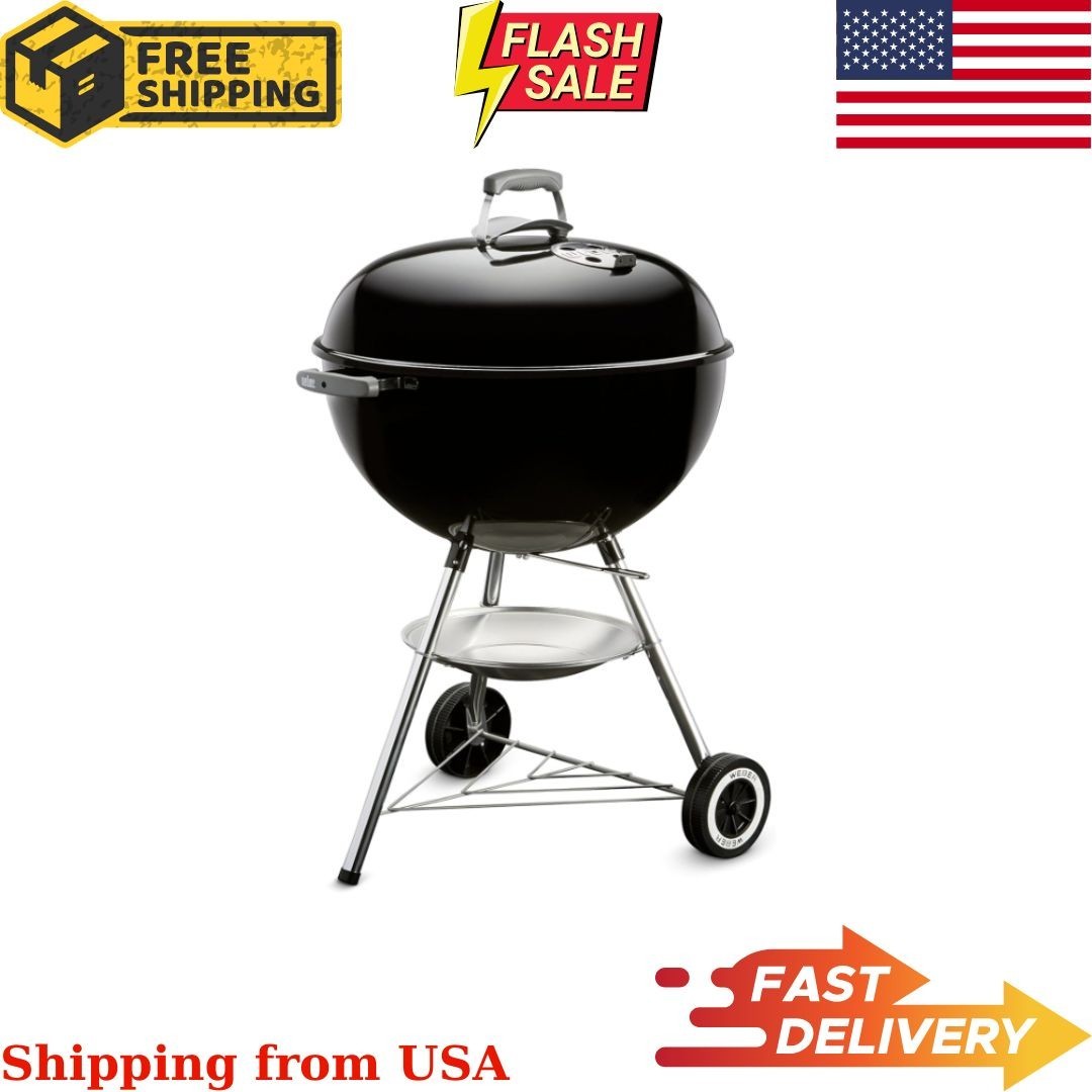 Weber Original Kettle Charcoal Grill for Outdoor Cooking and
