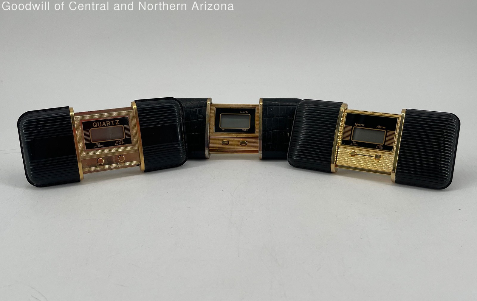 Vntg Collapsible Digital Travel Alarm Clocks