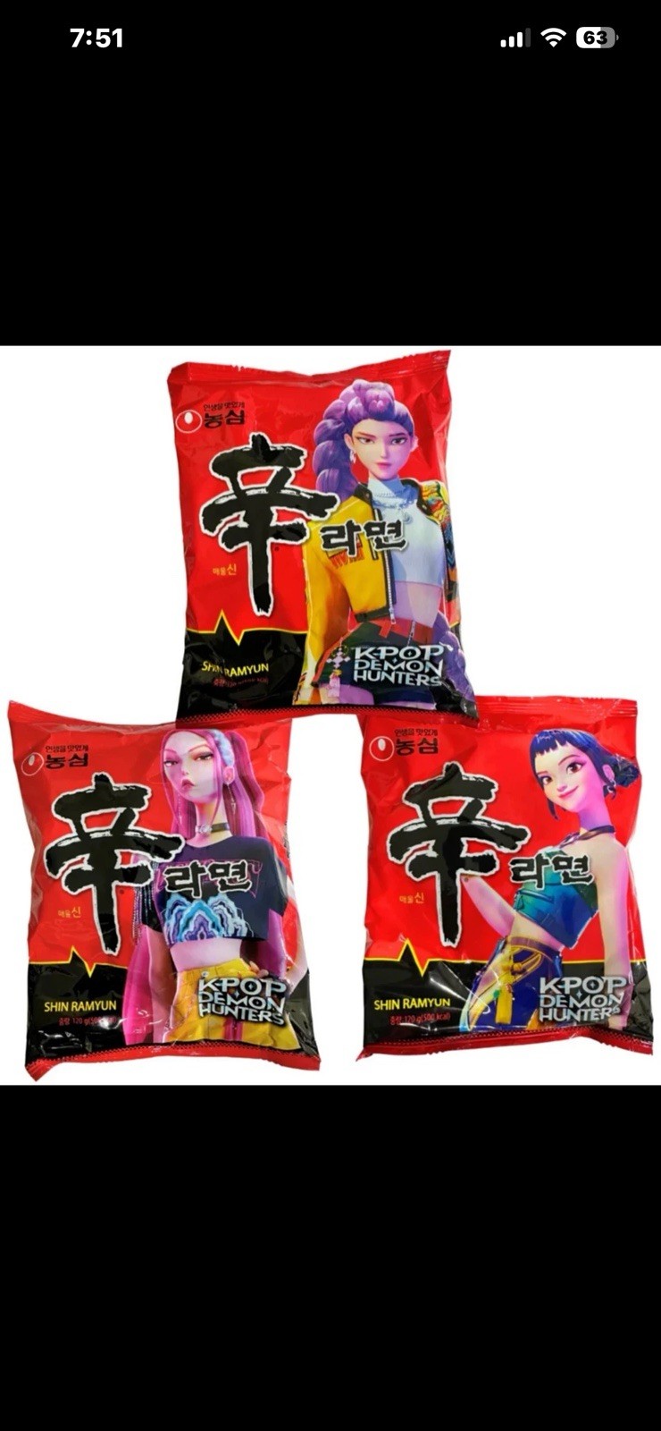 Kpop Demon Hunters Ramen