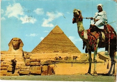 CPM ÄGYPTEN Gizeh-Le Grand Sphinx et Pyramide de Chéphren (343798)