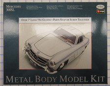 Testors Burago Mercedes 300SL Gullwing Metal Body Model Kit #153