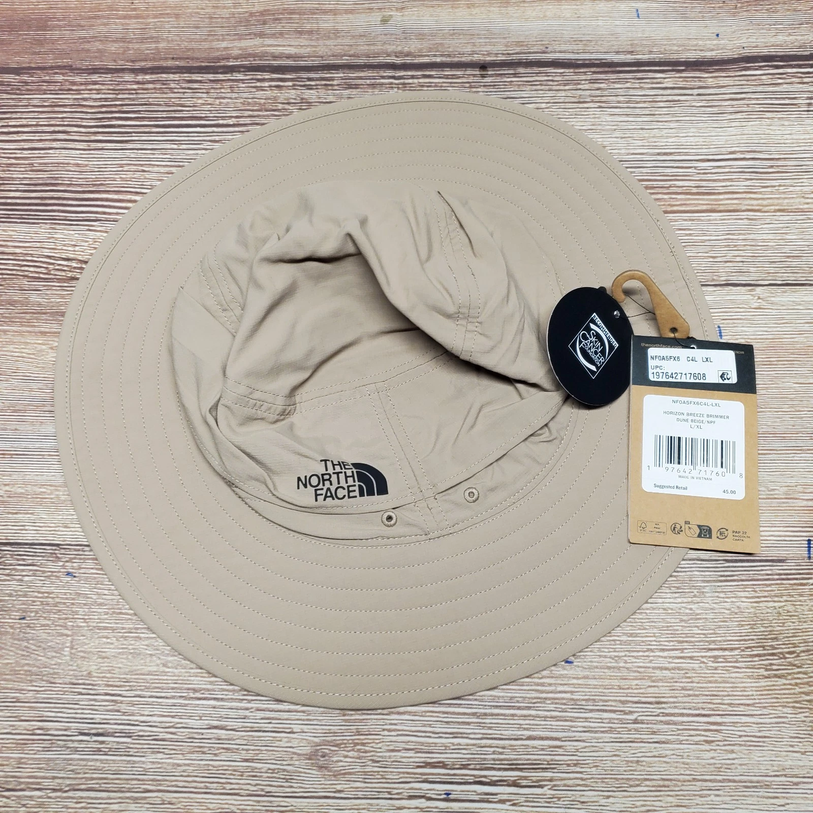 NEW The North Face Mens Size L-XL Beige Horizon Breeze Brimmer Sun Bucket Hat
Opens in a new window 