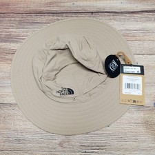 NEW The North Face Mens Size L-XL Beige Horizon Breeze Brimmer Sun Bucket Hat