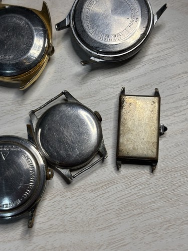 TEILE REPARATUR Vintage Uhren Konvolut 13 Uhren AS IS Sachsen Timex Cyma Imperial + - Bild 10 von 12