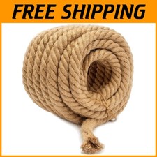 Natural Nautical Jute Rope for Indoor and Outdoor Crafting
