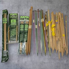Large Lot of Knitting Needles - Clover Takumi/ Boye/Bates/Unmarked