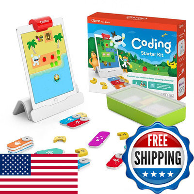 Osmo - Coding Starter Kit For Iphone Ipad-3 Educational Learning Games-Ages