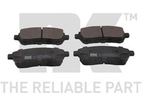NK Bremsbelagsatz Scheibenbremse 222589 FüR Ford FK TK UK KA 3 VCT Tdci