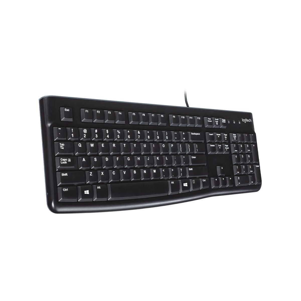 K120 usb qwerty italiano nero - Immagine 2