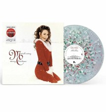 Mariah Carey Merry Christmas Target Clear Vinyl LP White, Red Green Splatter