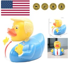 Trump Rubber Duck - Classic Squeak Bath Toy for Kids Parties Showers