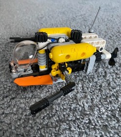 LEGO Technic Ocean Explorer 42064 Complete Set w/ Helicopter & Submarine