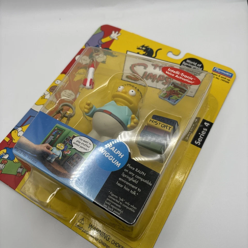 Figura de acción Ralph Wiggum de Los Simpson nueva en caja (serie WOS #4) Foto 4 de 4
