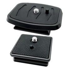 2 Pack 41mm and 43mm Tripod Quick Release Plate Camera Mounting Adapter, 2 Sizes
