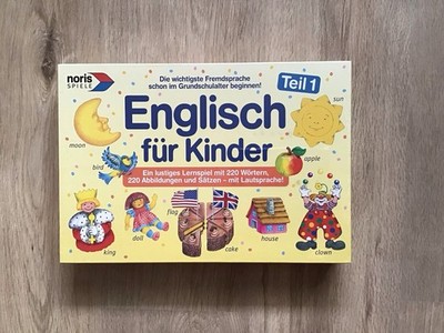Englisch für Kinder Spiel Teil 1 von noris NEU