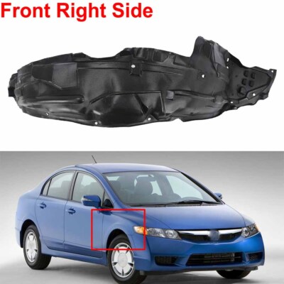 TRQ - - TRQ Front Inner Fender Liner Set Compatible