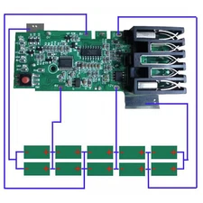 Replace For Milwaukee M18 Battery Protection Board PCB 18V Lithium Battery Board