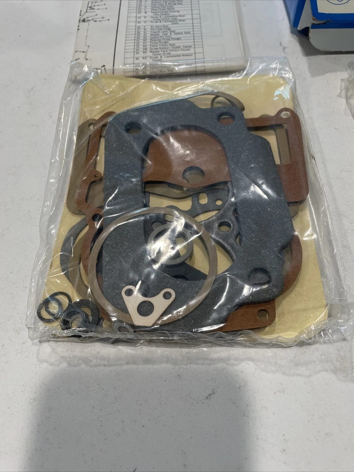 Nuevo kit de reparación de carburador Jiffy 1963-66 Oldsmobile Dynamic 88 V8 Rochester 2G Foto 2 de 4