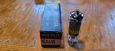 Sylvania NOS 6AU6 6AU6A 6AU6WA/WB/WC Vacuum Tube Tested