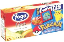 Pokémon YOGA card lenticolari animate 3D sorpresine - angoli squadrati