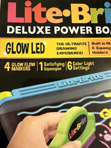 Creative Kids Lite Brite Brite Deluxe Power Board Marcatori Gel Flusso Luminoso - Foto 2 di 4