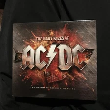 Many Faces of AC/DC Tribute by Various Artists (3-CD Set) Brian Johnson Rock NEW