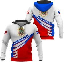 Puerto Rico 3D Printed Hoodies Unisex Hoodie, T Shirt, Zip Up Hoodie, Sweatshirt