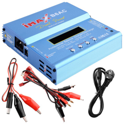 IMAX B6AC LCD-Bildschirm Digital RC Lipo NiMh Balance Ladegerät Lader