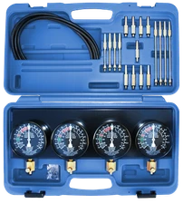 SW Steel Carburetor Synchronous Tester 4 Pressure Gauge on 2-4 Carb Automotive Tool Passenger Car
