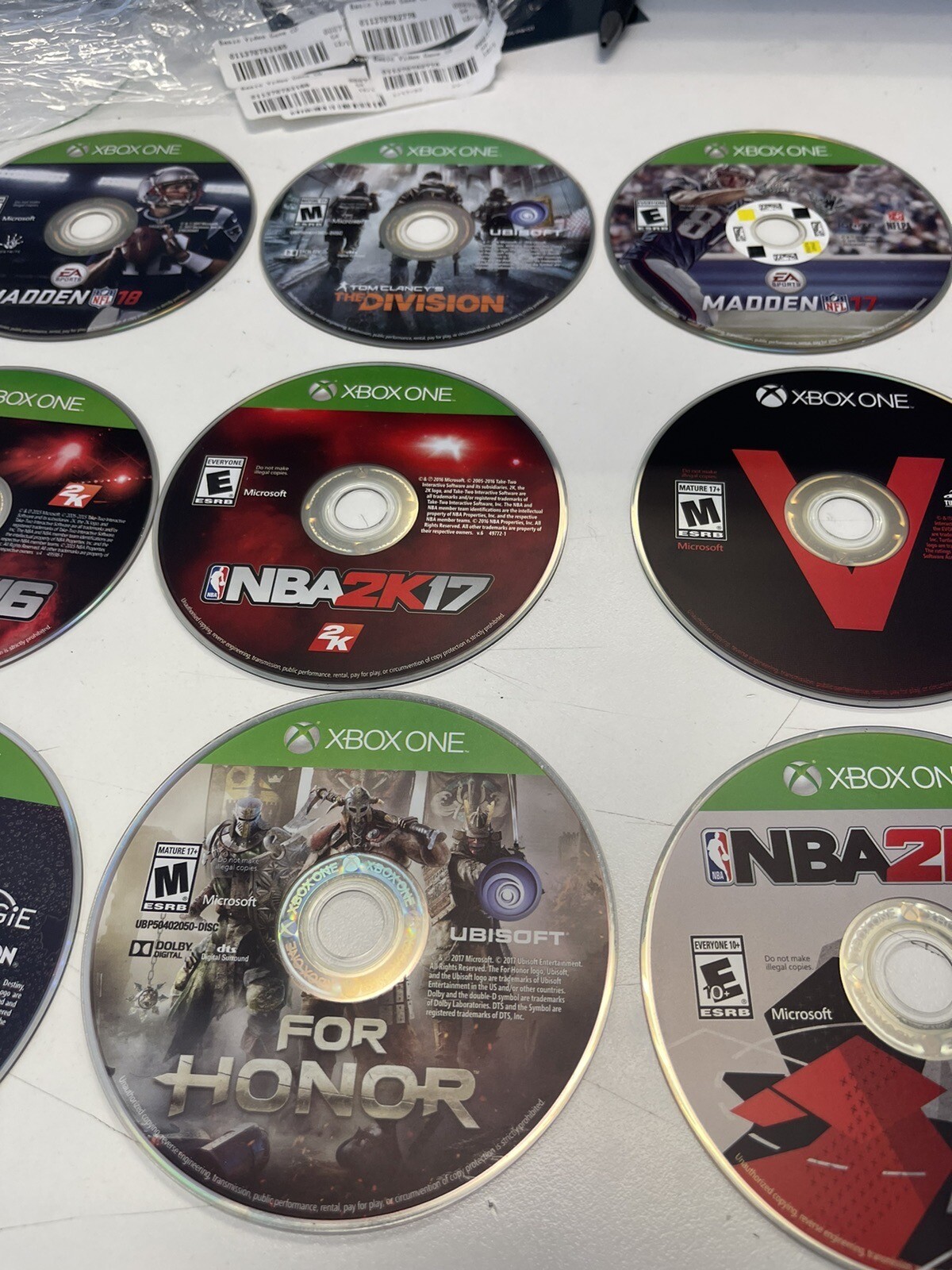 Ten Xbox One Game Lot eBay