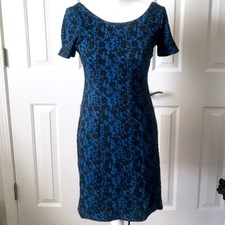 Plenty by Tracy Reese blue mini dress sz 2