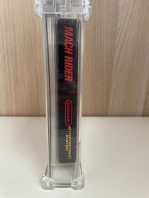 Mach Rider NES / WATA 7.0 CIB / 5 Screw Hangtab Round SOQ No REV A (Nintendo)