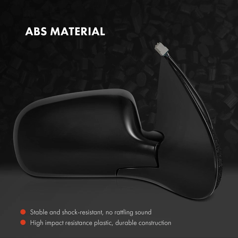 2x Espejo térmico eléctrico negro con ajuste de potencia para Chevrolet Venture Oldsmobile Foto 3 de 4