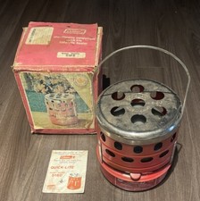 Vintage 1983 Coleman Quick Lite Catalytic Heater Model 518D with Original Box