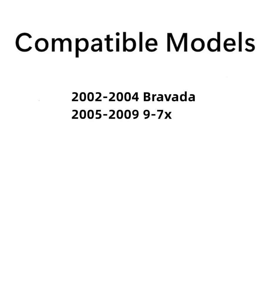 Compatível com Saab 9-7x Oldsmobile Bravada Driver Side Left Side Front Door Window Glass - Imagem 2 de 4