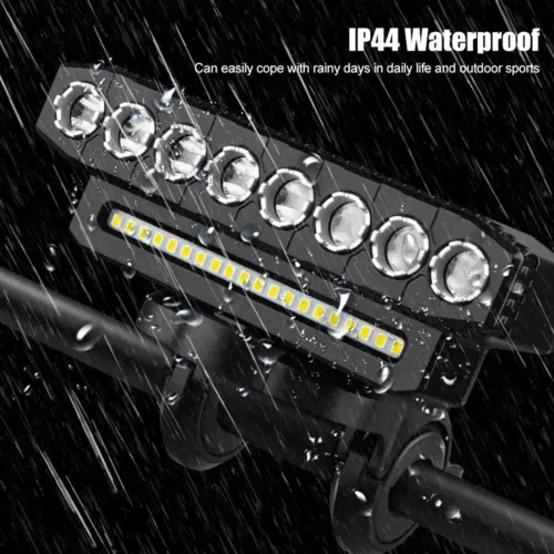USB Rechargeable Bicycle Front Headlight Super Bright LED Bike Light Waterproof - Picture 9 of 16