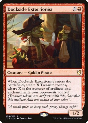 Dockside Extortionist Commander 2019 NM MTG