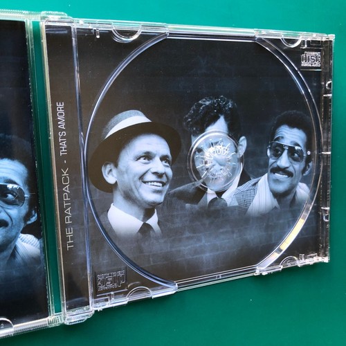 The Rat Pack THAT'S AMORE Vocal Jazz CD Frank Sinatra Dean Martin Sammy Davis EX - Picture 5 of 8