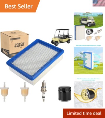Proven Performance Golf Cart Tune-Up Kit with Filters & Spark Plug for Club Car