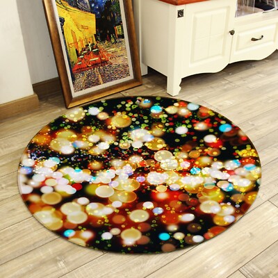 3D Colorful Neon Light ZHUA1843 Game Non Slip Rug Mat Photo Carpet Amy