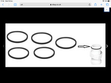 5 off 1-1/2" 40mm Sink Bath Waste Trap Seal Rubber Washer Pack (Pack Of 5)