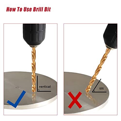 60pc Drill Bit Set M2 HSS High Speed Steel Bits Numbered 160 Metal