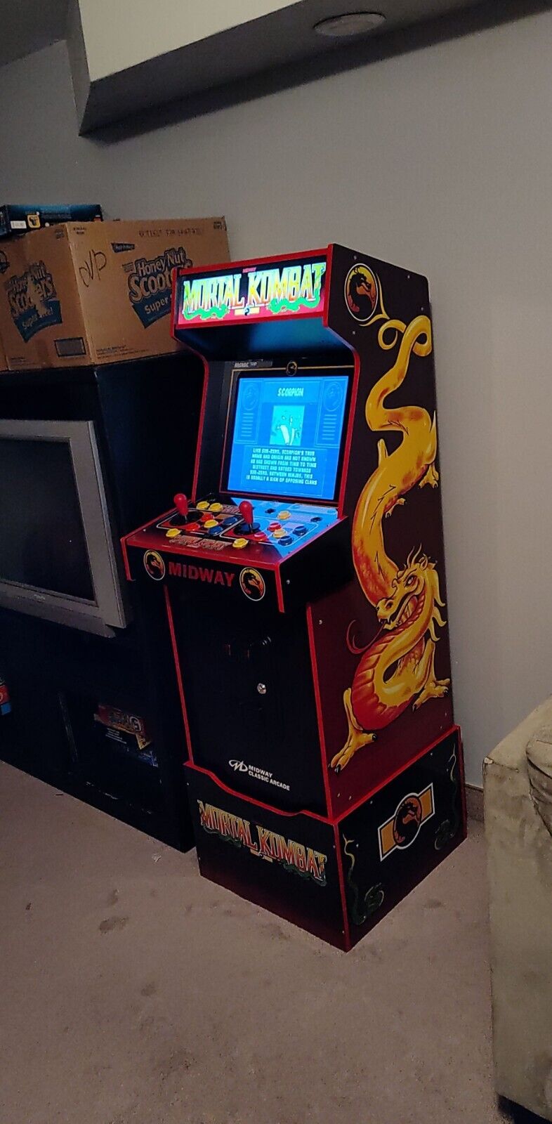 Arcade1Up Midway Legacy Mortal Kombat™ 30th Anniversary Arcade Game 