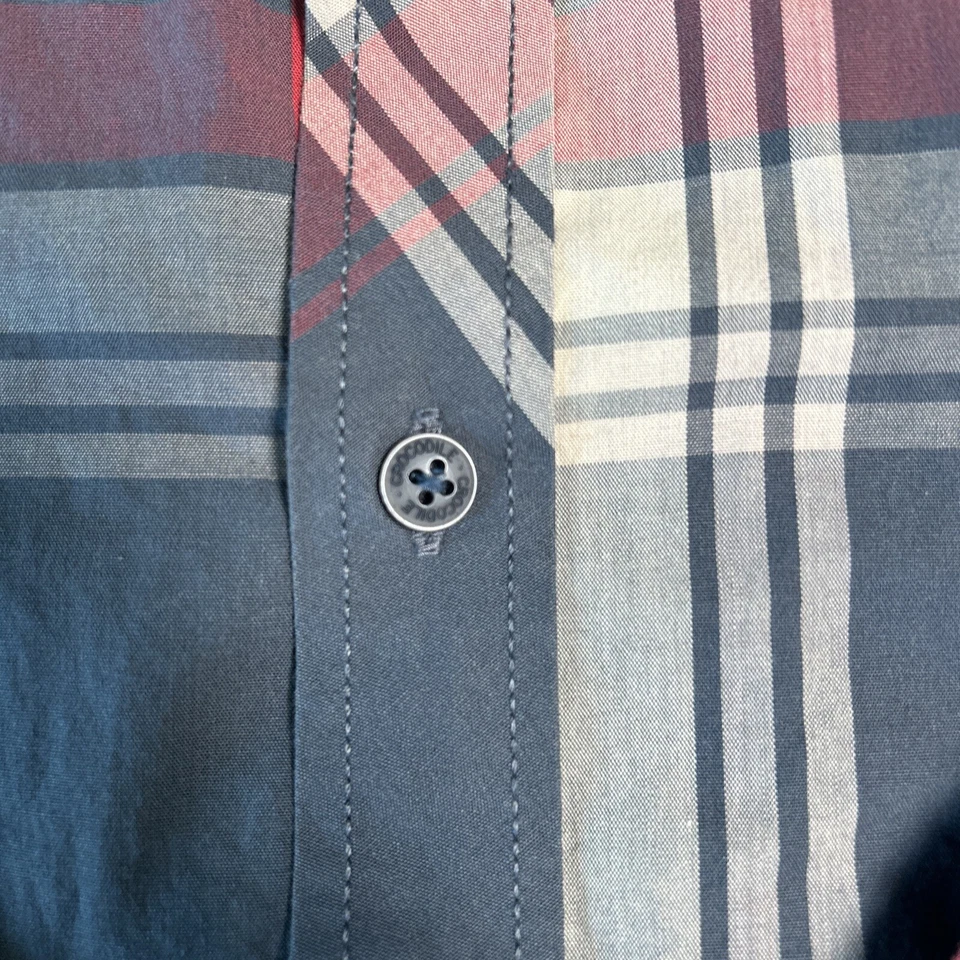 Мужская рубашка с длинным рукавом на пуговицах Crocodile Brand клетчатая XXL 2XL рабочая одежда - Изображение 4 из 4