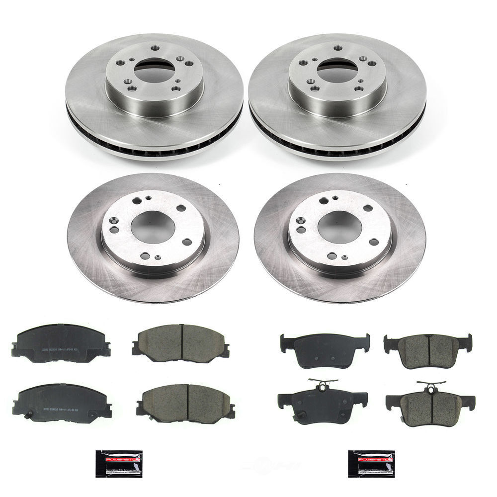 PowerStop Brake Kit | 2003–2005 Ford Excursion (KOE1393) main image 1