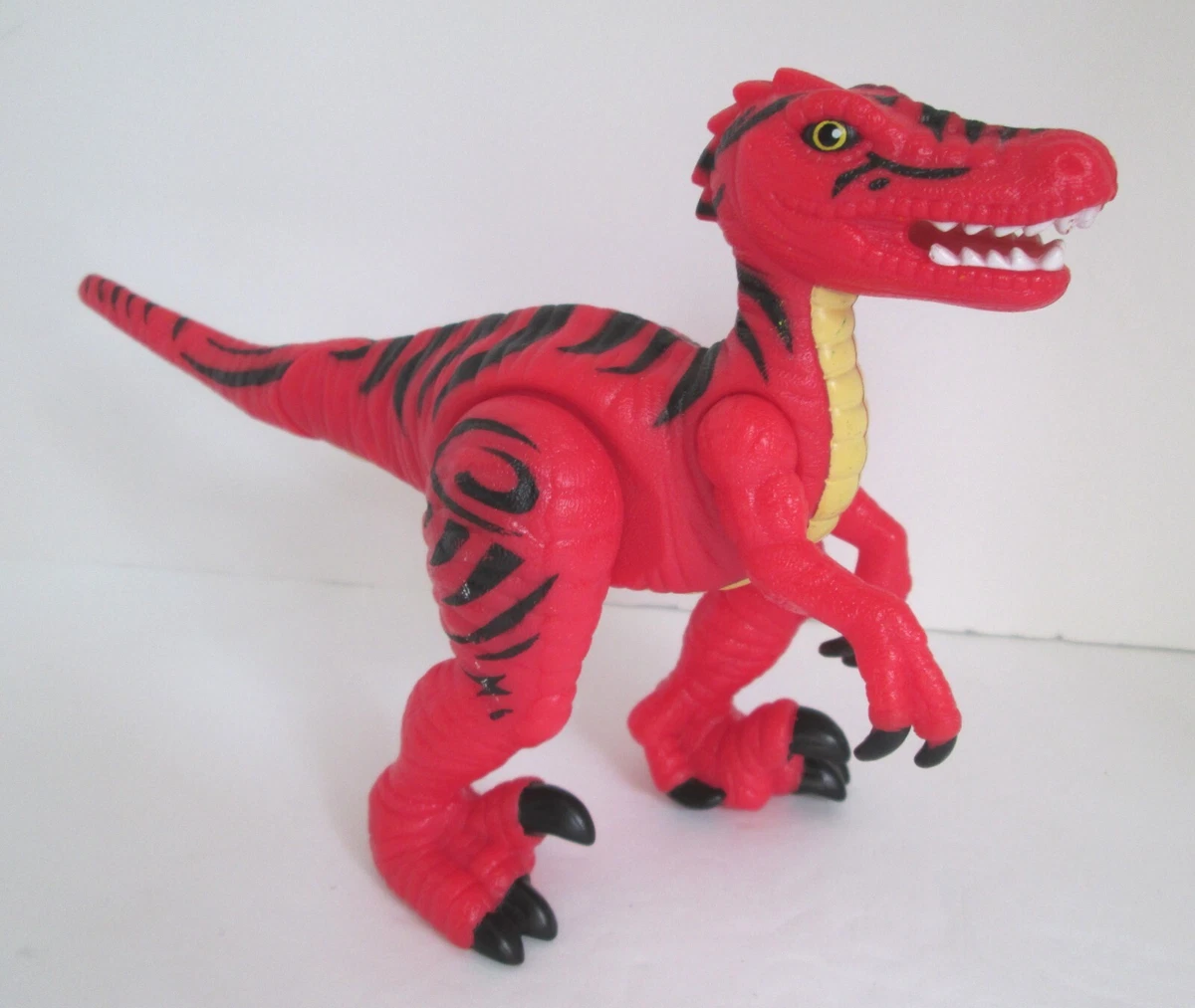 Imaginext SLASH Red Dinosaur Raptor Action Figure