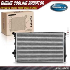 Radiator for Audi A3 8P VW Golf V VI Passat Tiguan Skoda Octavia II 1K0121253H
