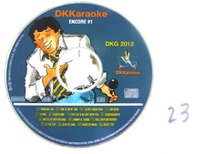 DK Karaoke 2012 CD G 15 Favorite Songs-- Encore 1 Lot 12